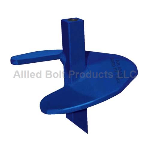 10" SINGLE HELIX POWER DRIVEN ANCHOR 1-1/2" HUB 6000LB FOR 5/8" RODS